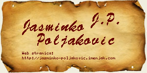 Jasminko Poljaković vizit kartica